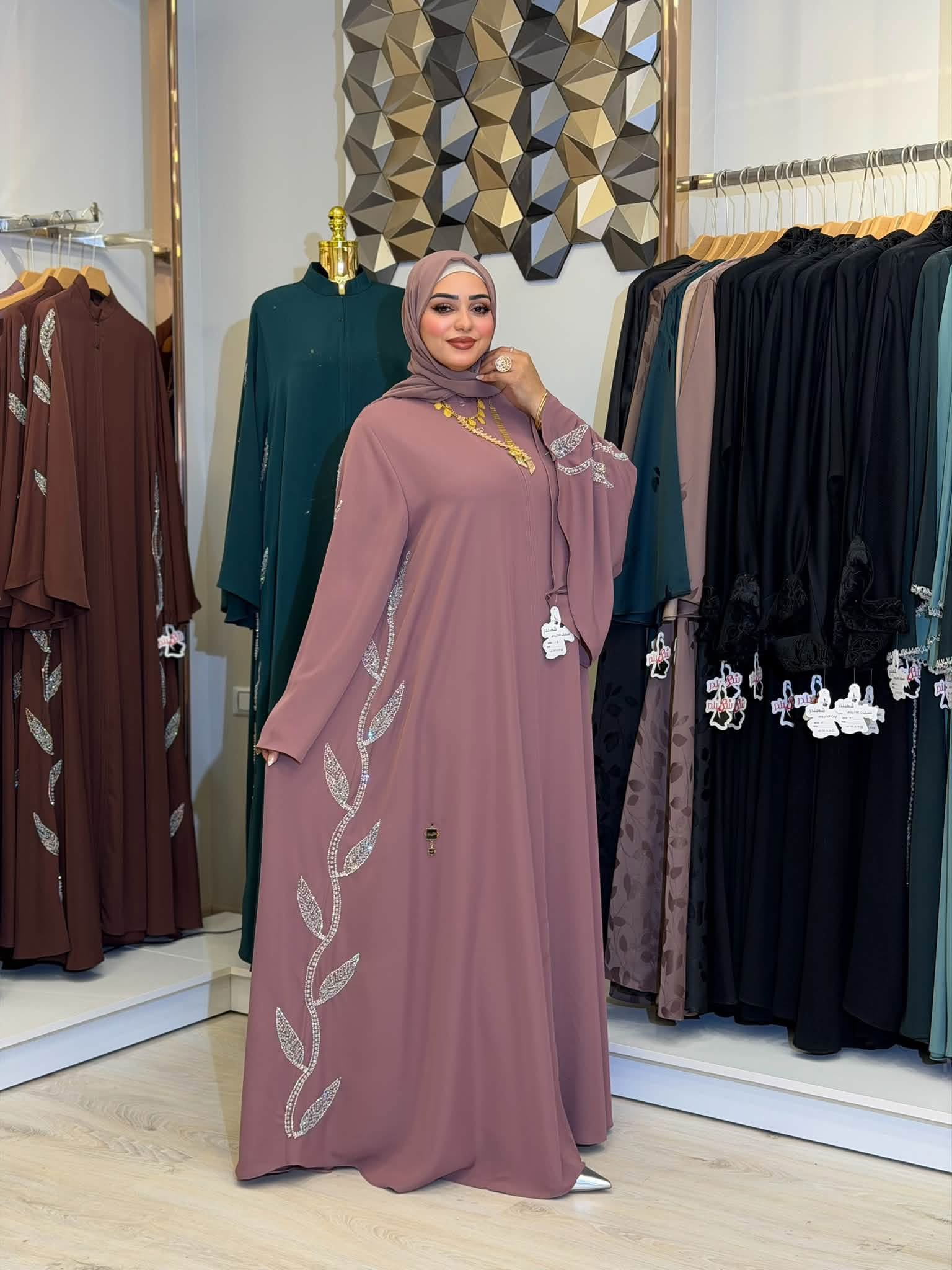 عبايه كويتي هاند ميد 